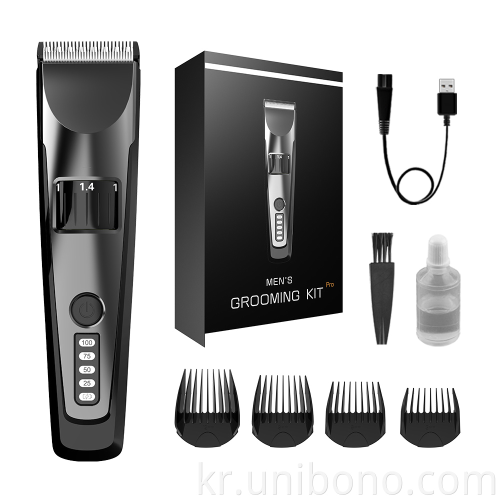 USB Rechargeable Men Barber Hair Clippers